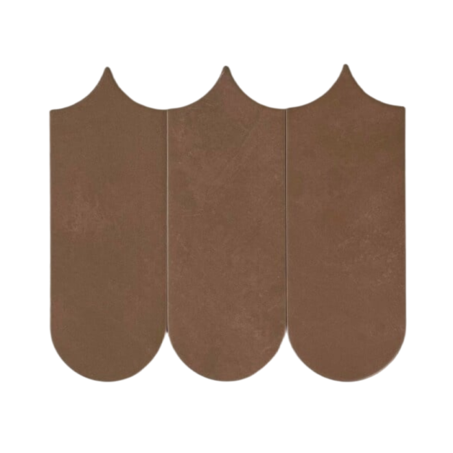 Cifre Ceramica Alure Terra Visschub Wandtegel 8x21,5 cm